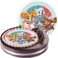 Tortenaufleger Paw Patrol Girl, 1 Stück, Oblate, Ø 21cm von Modecor