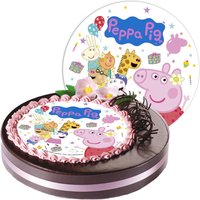 Tortenaufleger Peppa Wutz, 1 Stück, Oblate, Ø 21cm von Modecor