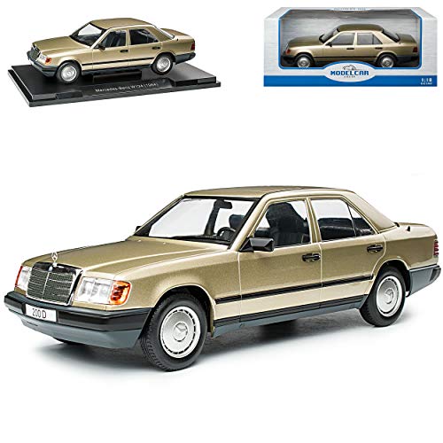 Model Car Group Mercedes-Benz E-Klasse 300 E W124 Limousine Metallic Hell Grün 1984-1997 1/18 Modell Auto von Model Car Group