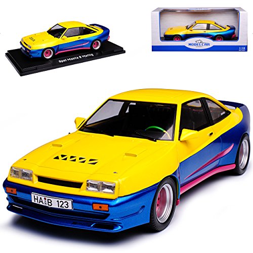 Model Car Group Opel Manta B Mattig Filmfahrzeug Manta Manta 1975-1988 1/18 Modell Auto von Model Car Group