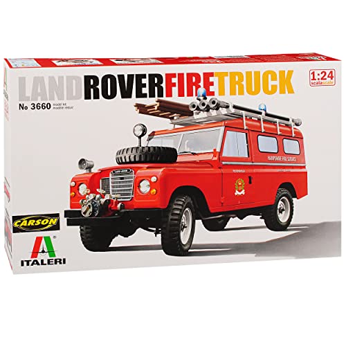 Land R*o*v*e*r Defender Feuerwehr 3660 Kit Bausatz 1/24 Italieri Modell Auto von Model Car