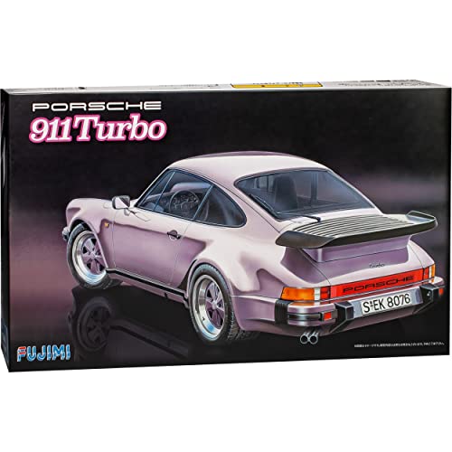 Porsche 911 G-Modell Turbo 1973-1989 Kit Bausatz 1/24 Fujimi Modell Auto mit individiuellem Wunschkennzeichen von Model Car