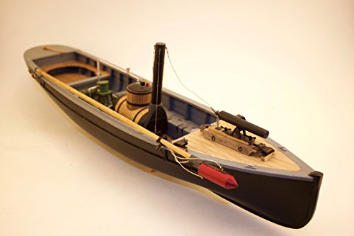 Model Expo - 1/24 USN Picket Boat - Holz- & Metallbausatz, Navy Blue von Model Expo