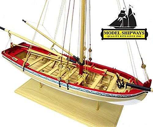 Model Expo - 1/48 Lang Boot, 18. Jahrhundert - Holz- & Metallbausatz von Model Expo