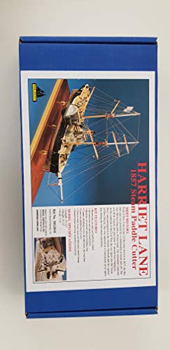 Model Expo Model Shipways Harriet Lane Steam Paddle Cutter 1857 1/2" = 1'Scale (1:24) by Solid Hull Kit von Model Expo