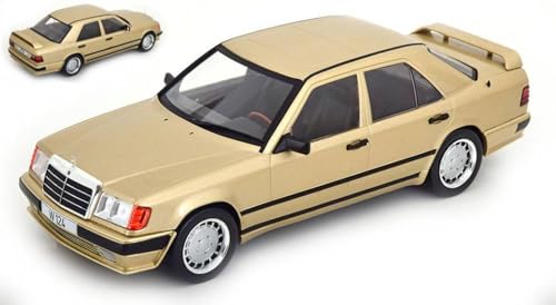 MODELCARGROUP Modell in Maßstab, kompatibel mit Mercedes W124 Tuning 1986 MET.BEIGE 1:18 MCG18342 von ModelCarGroup