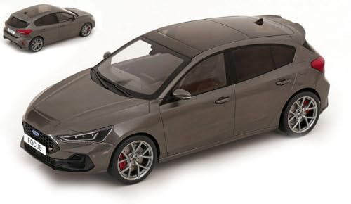 Modell Leiter kompatibel mit Ford Focus ST GREY METALLIC 1:18 MODELCARGROUP MCG18454 von ModelCarGroup