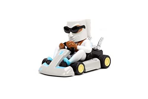 Fart Karts - Coole Tücher mit 5 Furzgeräuschen weiß - Jada Toys 32789 - Druckguss-Modell-Spielzeugauto von ModelToyCars