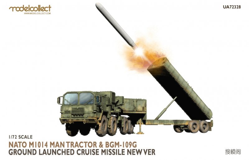 Nato M1014 MAN Tractor&BGM-109G Ground Launched Cruise Missile new Ver von Modelcollect