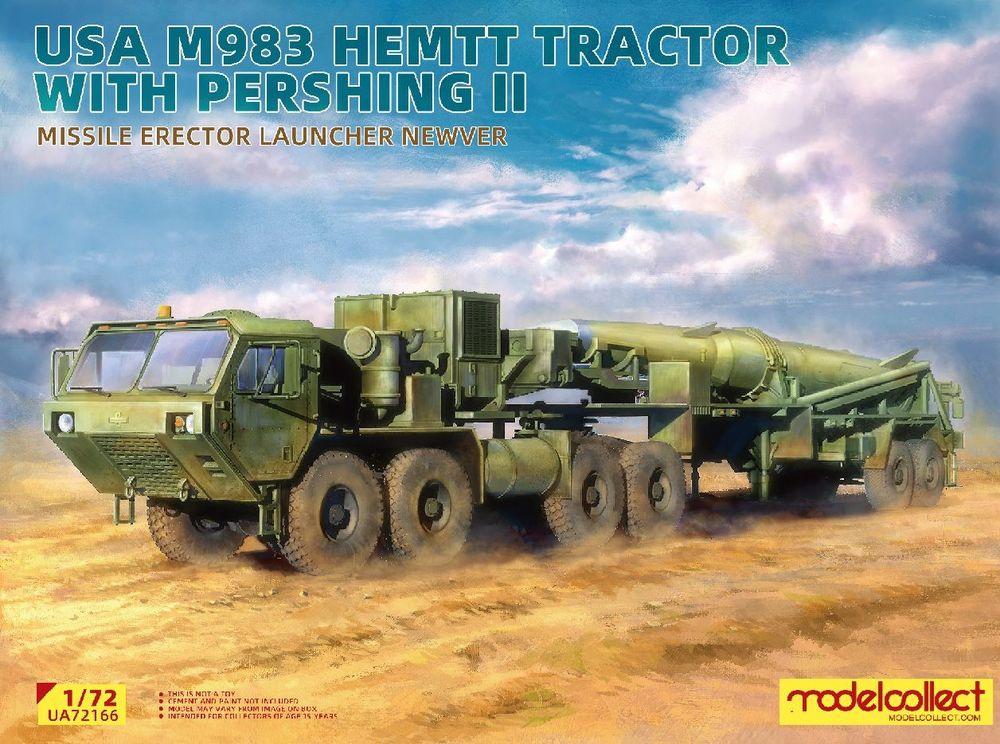 USA M983 Hemtt Tractor With Pershing II Missile Erector Launcher new Ver. von Modelcollect