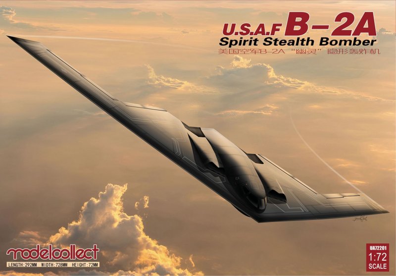 USAF B-2A Spirit Stealth Bomber von Modelcollect