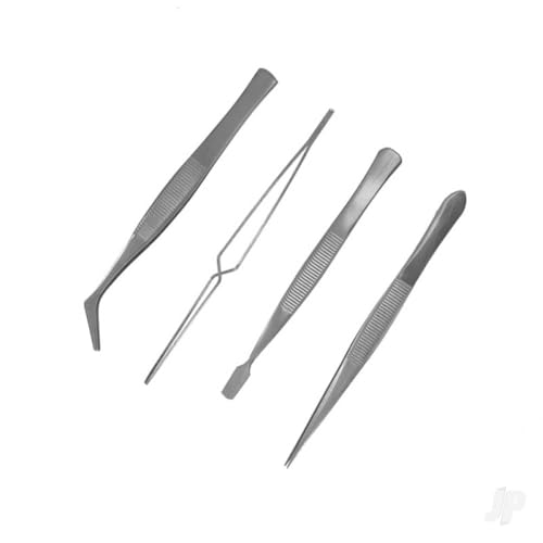 (S-PTW5000) - Modelcraft - Tweezers -Budget (Set of 4) von Modelcraft