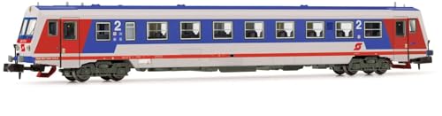 Arnold HN2521 Dieseltriebwagen 5047 075-6 mit "Pflatsch-Logo, ÖBB, Ep. IV-V von Modellbahnshop Korn