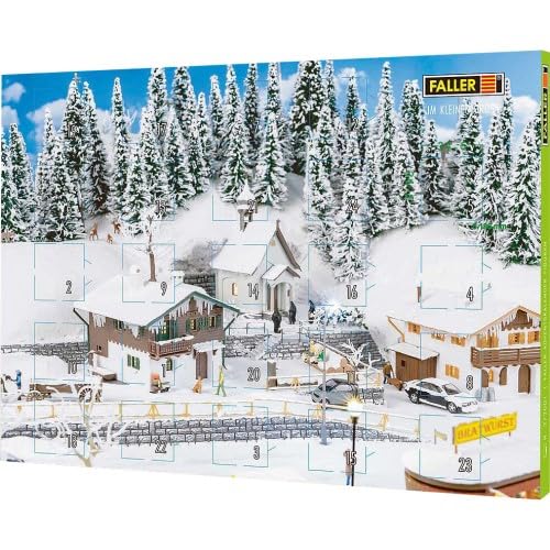 Faller 272001 Adventskalender Figuren N von Modellbahnshop Korn