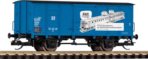 Piko 47777 TT-Gedeckter Güterwagen G02, DR, Ep.III 'VEB PIKO' von Modellbahnshop Korn