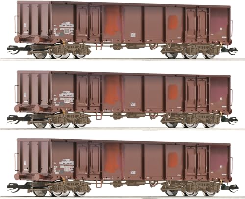 Roco 6680017 TT 3-TLG. Set: Offene Güterwagen, DR, Ep. IV Roco 6680017 TT 3-TLG. Set: Offene Güterwagen, DR, Ep. IV von Modellbahnshop Korn