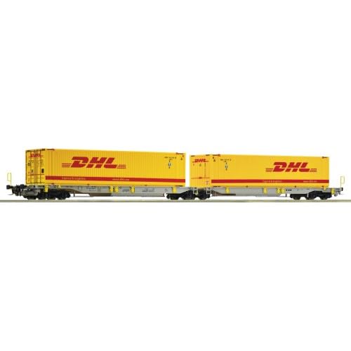 Roco 76421 Doppeltragwagen T2000 DHL von Modellbahnshop Korn