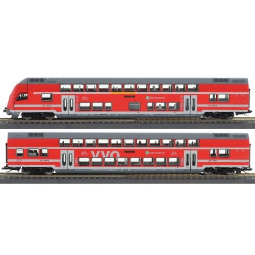 Tillig 01088 TT 2er Set Doppelstockwagen mit Steuerwagen, VVO, DBAG, Ep.VI Tillig 01088 TT 2er Set Doppelstockwagen mit Steuerwagen, VVO, DBAG, Ep.VI von Modellbahnshop Korn