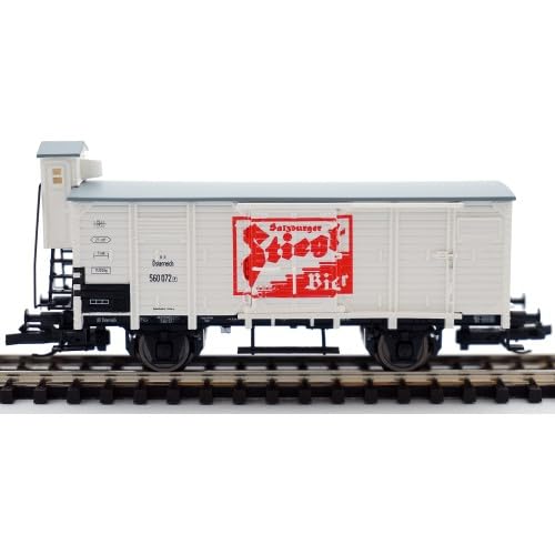 Tillig 17382 Gedeckter Güterwagen Salzburger Stiegl-Bier der ÖGEG, Ep. VI von Modellbahnshop Korn