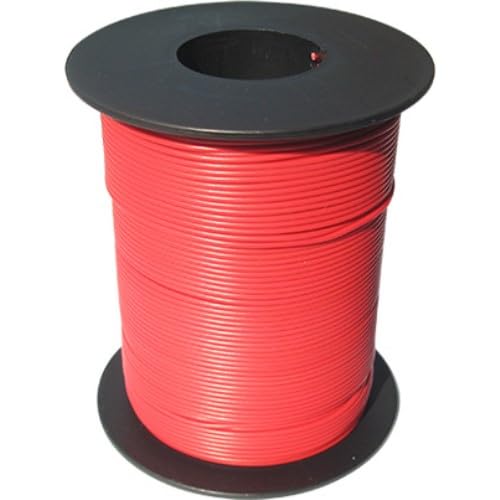 100 Meter LIY Kabel Litze 0,14mm² flexibel Kupferlitze Schaltlitze rot von Modellbau Schönwitz