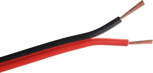 Modellbau Schönwitz 50148 LIY-Z Zwillingslitze 2x0,14mm² Rot/Schwarz 10 Meter von Modellbau Schönwitz