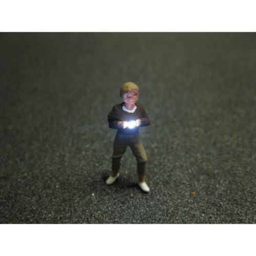 50229 Fotograf mit LED Blitz Beleuchtung Junge Frau von Modellbau Schönwitz