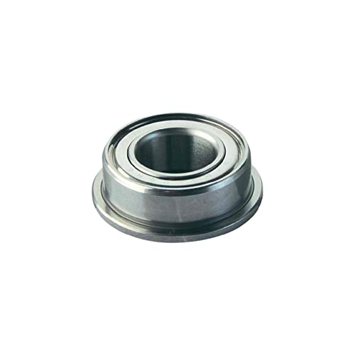 Modellbau-Werkstatt Kugellager 4x12x4mm mit Flansch/Bund ZZ F604 Rillenkugellager Ball Bearing von Modellbau-Werkstatt