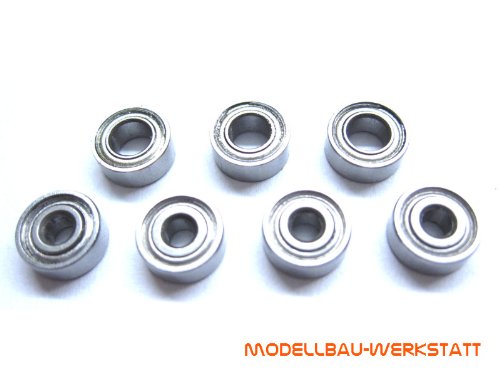 Modellbau-Werkstatt Kugellager-Set Kyosho Mini-Z MR-01 MR-015 MR-02 MR-03 F1 7 Kugellager Ball Bearing kit von Modellbau-Werkstatt