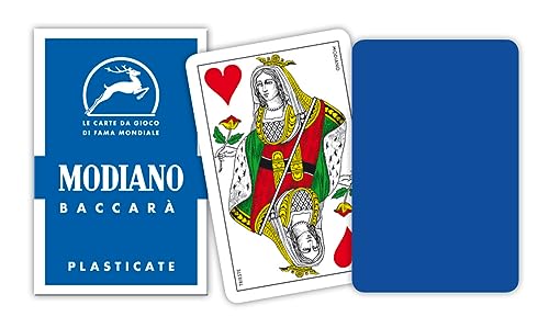 Modiano Baccara Spielkarten F/N Blau Modiano Baccara Spielkarten F/N Blau von Modiano