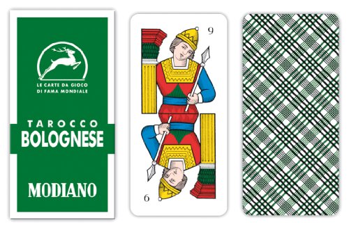 Modiano Bolognesische Tarot Spielkarten 60 von Modiano