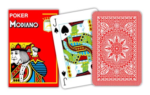 Modiano Bridge 2 Jumbo Index Rot Modiano Bridge 2 Jumbo Index Rot von Modiano