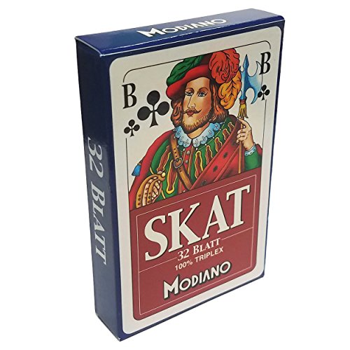 Modiano 300782 Skat-Karten, Blau Tx von Modiano