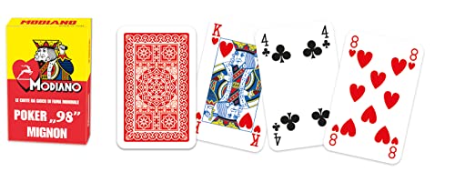 Modiano Poker 98 Mignon Rot Modiano Poker 98 Mignon Rot von Modiano