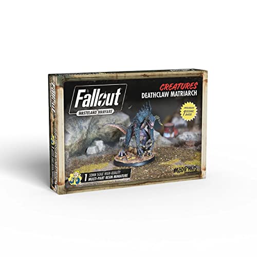 Gate Keeper Games Modiphius Entertainment | Fallout Wasteland Warfare | Creatures: Deathclaw Matriarch | Miniatures | Unpainted von Flat River Group