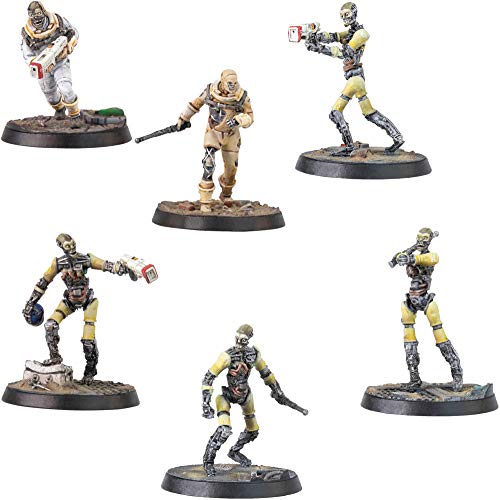 Fallout: Wasteland Warfare - Institute Synths (Minis and Scenics Box Set) von Modiphius