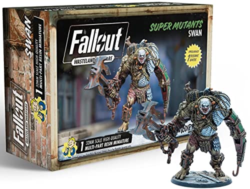 Modiphius Entertainment | Fallout Wasteland Warfare | Super Mutants: Swan | Miniatures | Unpainted von Modiphius