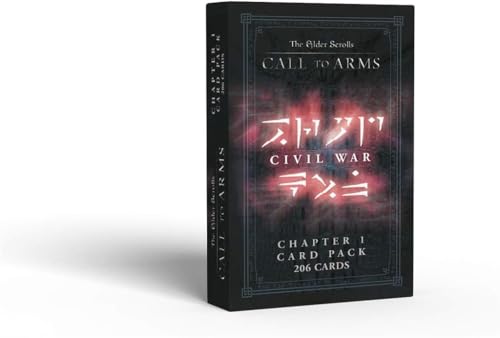 Modiphius Entertainment | The Elder Scrolls: Call to Arms | Chapter 1 Card Pack: Civil War | Miniature Game von Modiphius