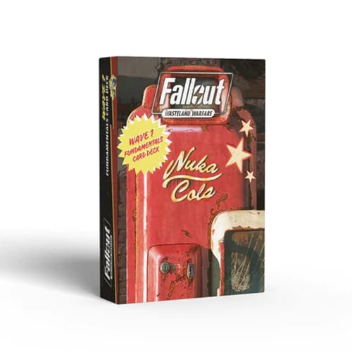 Modiphius Entertainment | Fallout Wasteland Warfare | Wave 1 Fundamentals Card Deck | Miniatures | Unpainted von Modiphius