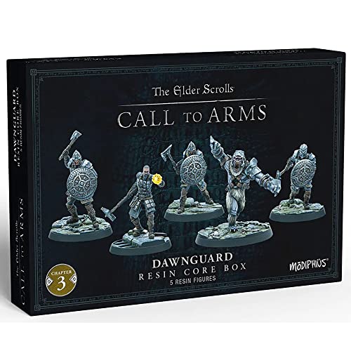 Modiphius Entertainment | The Elder Scrolls: Call to Arms | Dawnguard Core Set | Miniature Game | Unpainted von Modiphius