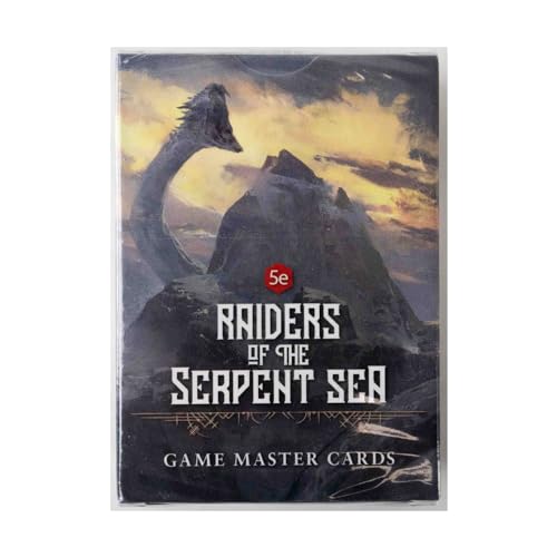 Raiders of the Serpent Sea: Game Master Cards (5E) von Modiphius Entertainment