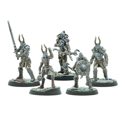 Modiphius Entertainment | The Elder Scrolls: Call to Arms | Draugr Lords | Miniature Game | Unpainted von Modiphius