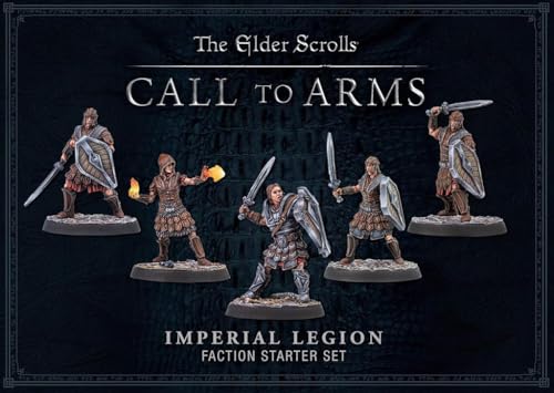 Modiphius Entertainment MUH052030 The Elder Scrolls: Call to Arms - Imperial Legion Hard Starter Set kaiserlich Miniature Game, Medium von Modiphius