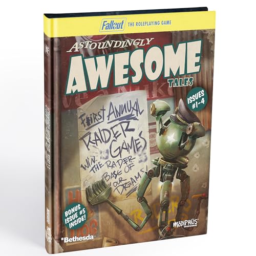 Fallout: The Roleplaying Game - Astoundingly Awesome Tales 1-4 & Bonus von Modiphius