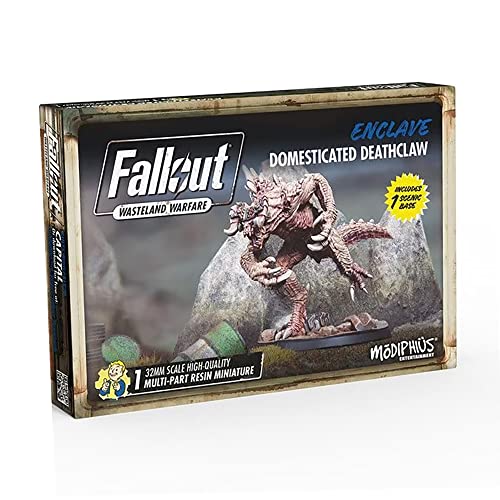 Modiphius Entertainment | Fallout Wasteland Warfare | Enclave: Domesticated Deathclaw | Miniatures | Unpainted von Modiphius