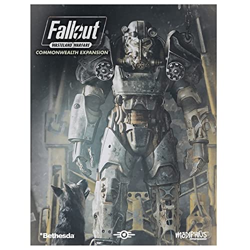 Modiphius Entertainment | Fallout Wasteland Warfare | The Commonwealth Rules Expansion | Miniatures | Unpainted von Modiphius