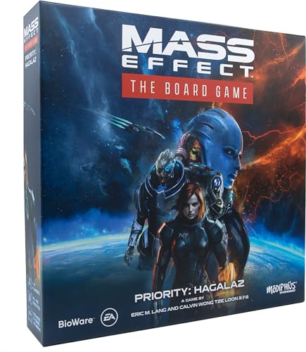 Mass Effect: Priority Hagalaz - Das Brettspiel - Kooperatives Story-Driven Experience, Strategiespiel für Kinder & Erwachsene, ab 14 Jahren, 1-4 Spieler, 45-90 Minuten Spielzeit, hergestellt von von Modiphius