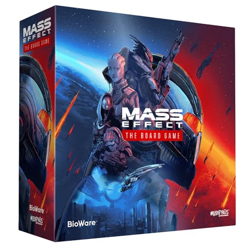 Mass Effect: Priority Hagalaz - Das Brettspiel - Kooperatives Story-Driven Experience, Strategiespiel für Kinder & Erwachsene, ab 14 Jahren, 1-4 Spieler, 45-90 Minuten Spielzeit, hergestellt von von Modiphius