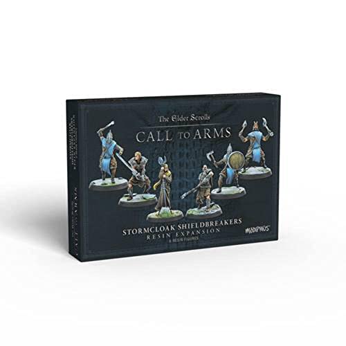 Modiphius Entertainment | The Elder Scrolls: Call to Arms | Stormcloak Shieldbreakers | Miniature Game | Unpainted von Modiphius