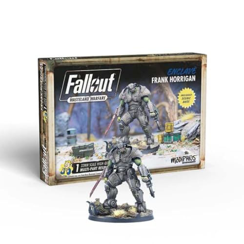 Modiphius Entertainment | Fallout Wasteland Warfare | Enclave: Frank Horrigan | Miniatures | Unpainted Modiphius Entertainment | Fallout Wasteland Warfare | Enclave: Frank Horrigan | Miniatures | Unpainted von Modiphius