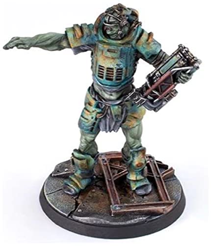 Modiphius Entertainment | Fallout Wasteland Warfare | Super Mutants: Overlord and Fist | Miniatures | Unpainted von Modiphius